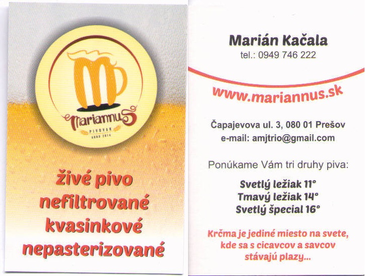 presov - mariannus